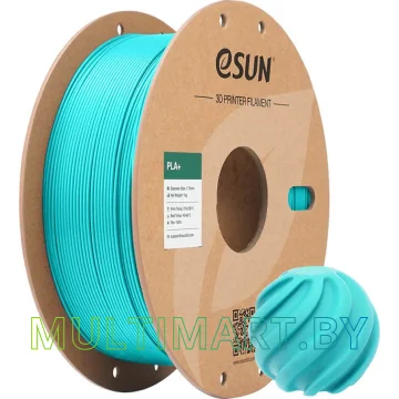 Пластик eSUN PLA+ (1.75 мм, 1 кг, вода)